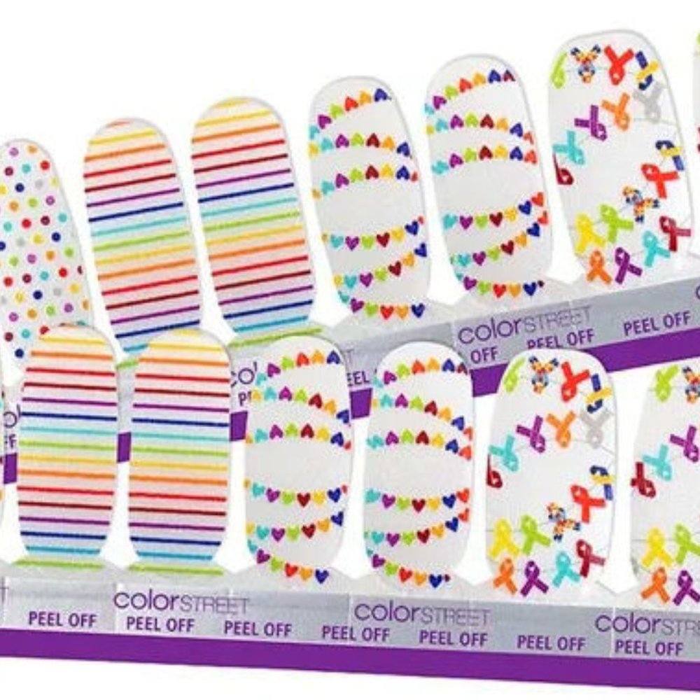 Color Street Nail Art - Unstoppable